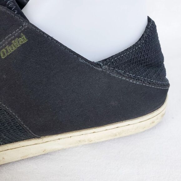 Olukai Nohea Moku Shoes Mens 11 Gray Slip-On Sneakers No Tie Nautical Boating main image 10